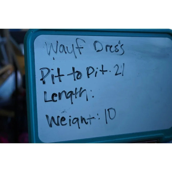 WAYF Lamont Dress Red Black Animal Leopard Print Sleeveless Women’s Size Medium - Picture 8 of 8